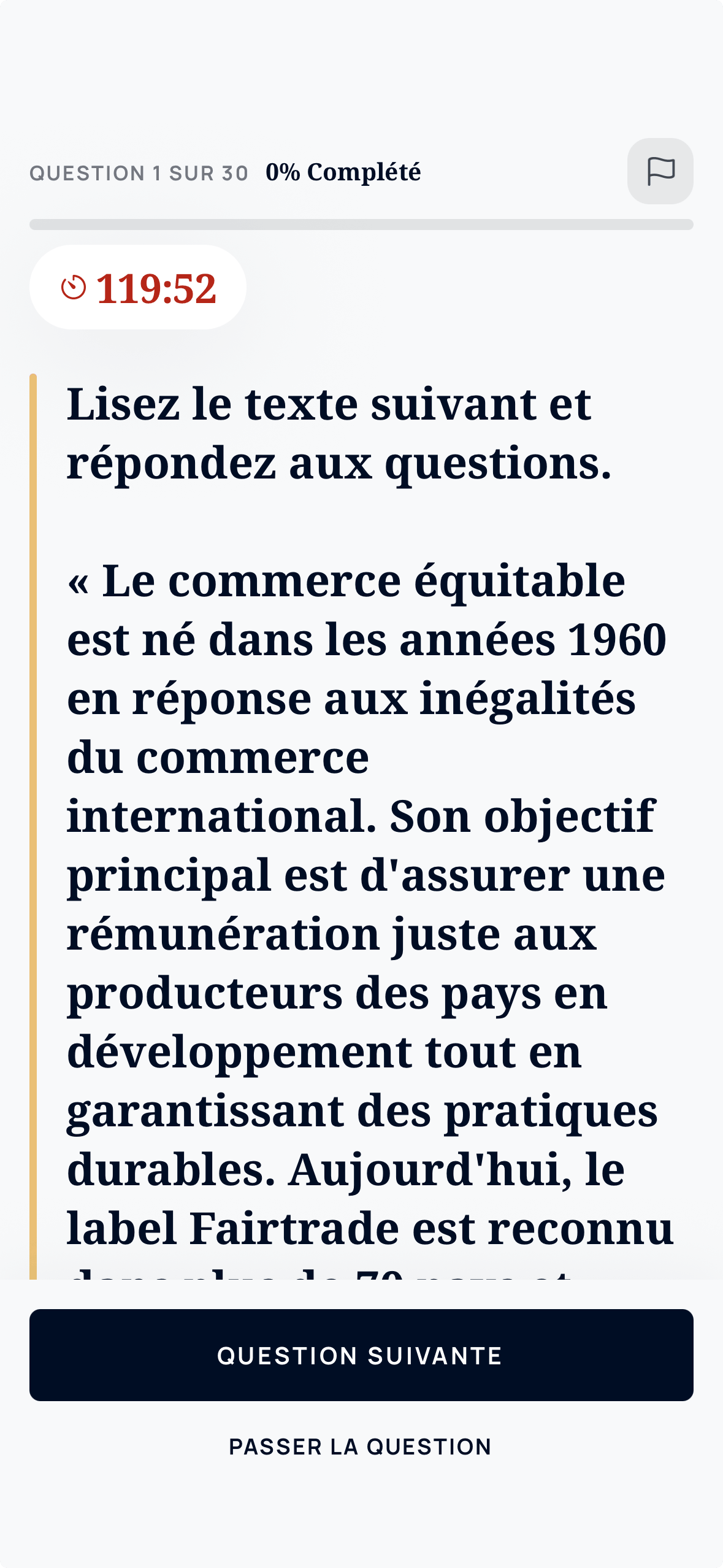 Examens blancs intégraux