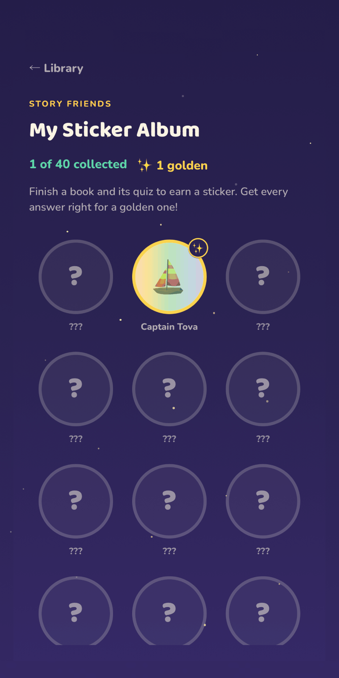 Collect every sticker