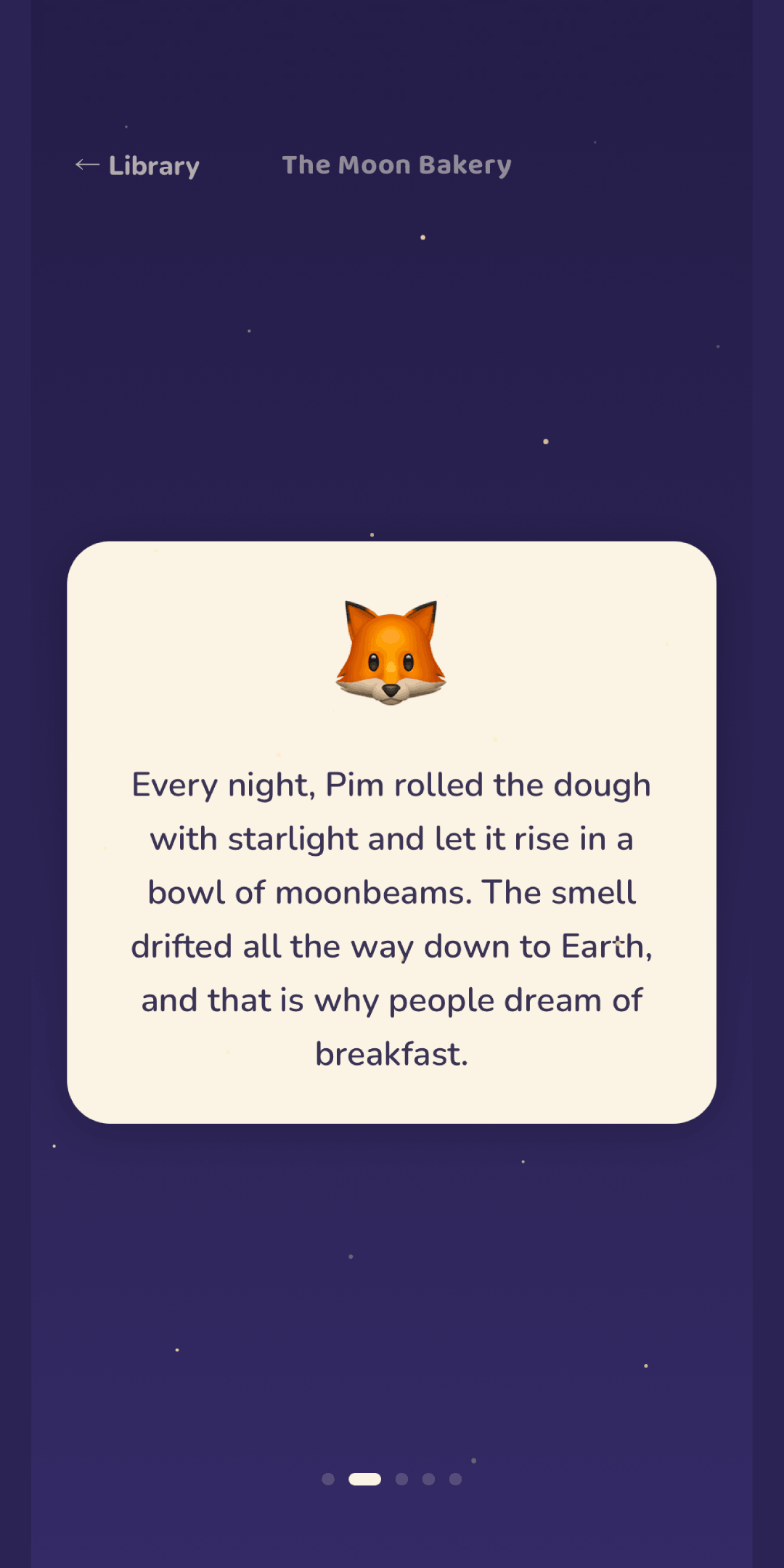 Finish a book. Earn a sticker. Read more. home screen